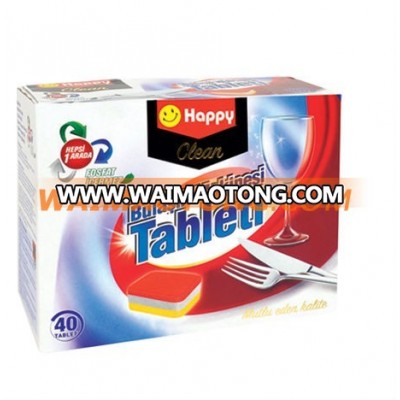 Detergent for dishwashing machine detergent happy clean tablet